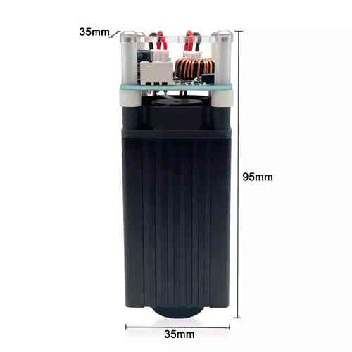 Потужний лазер LT-20W-A 20Вт 450нм для різання й гравіювання, лазерний модуль ЧПК верстата Київ