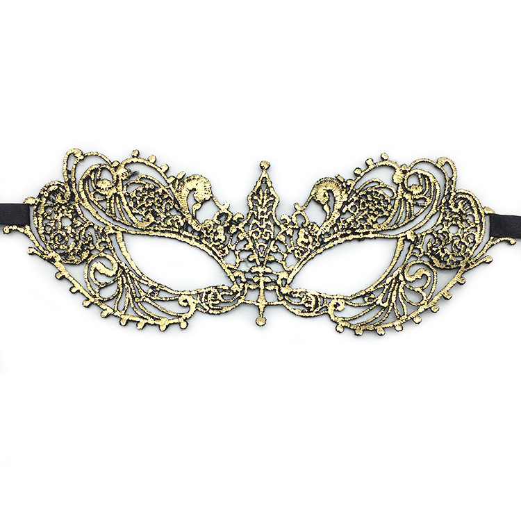 Маска для вечірок one size золотистий Київ - фото 3