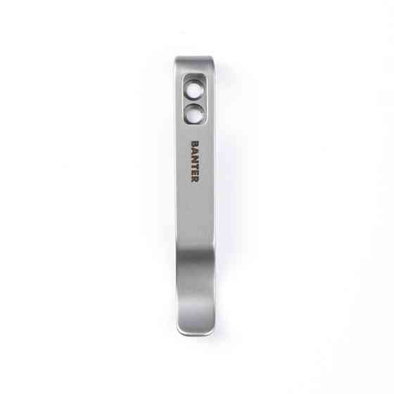 Кліпса кишенькова сталева для Civivi Baby Banter без гвинтів CA-07B Рівне