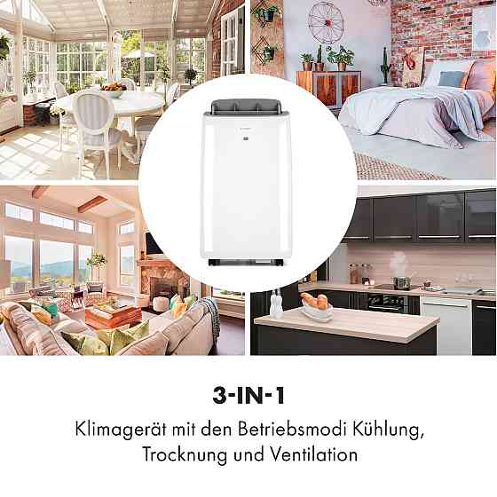 Grandbreeze Eco 12K Кондиционер 3-в-1 460 м³/ч 12 000 БТЕ/1,35 кВт Белый (Германия, читать описание) Ровно