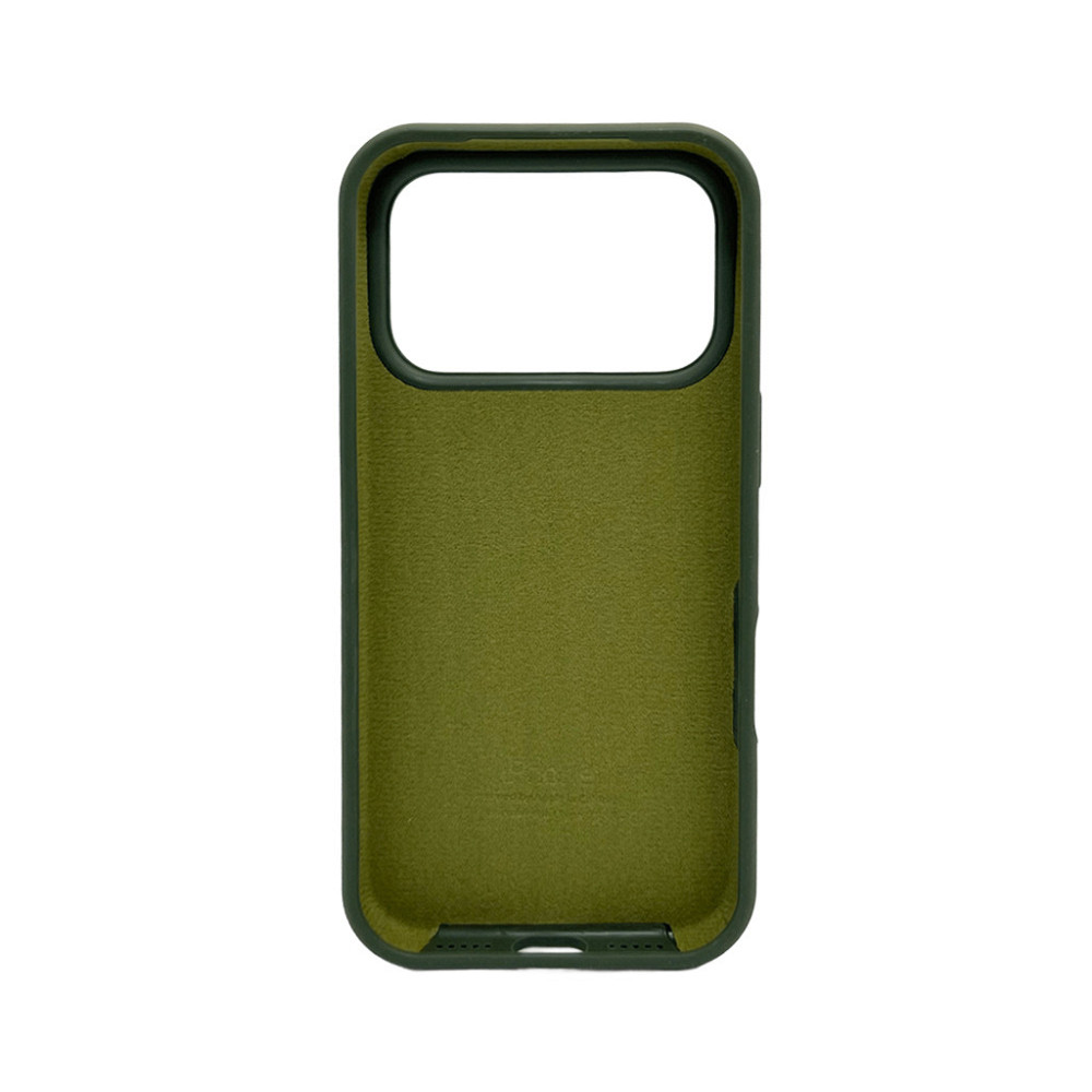 Чохол для смартфона Silicone Full Case AA Open Cam for Apple iPhone 17 Pro 31,Dark Green Киев - изображение 3