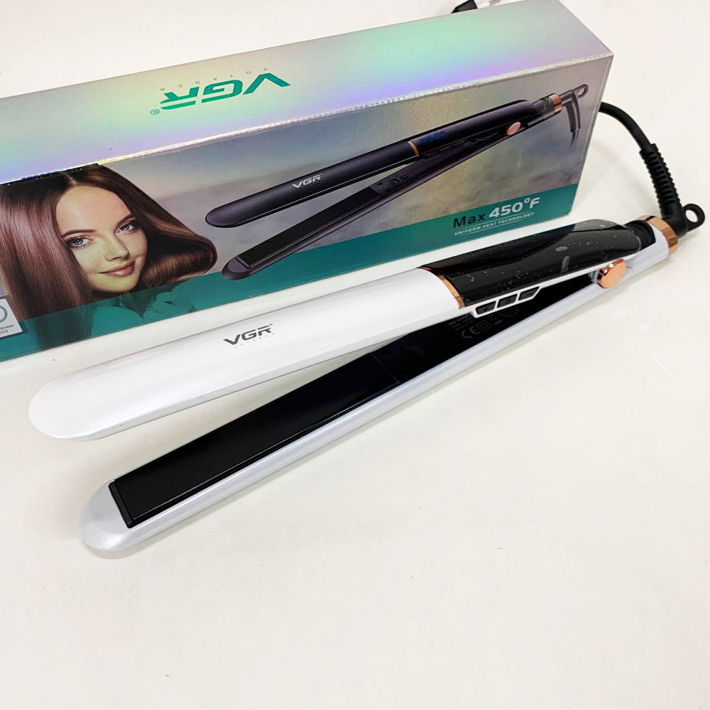 Утюжок для удаления секущихся кончиков, Укладка волос выпрямление, Выравнивающий утюжок для волос EN-52 Львов - изображение 5