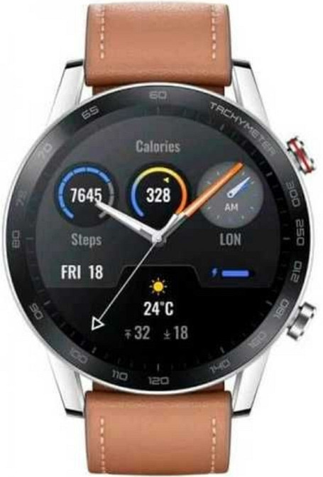 СМАРТ - Часы: Huawei Honor Magic Watch 2 MNS - B39 46mm. Brown / Black Киев - изображение 2