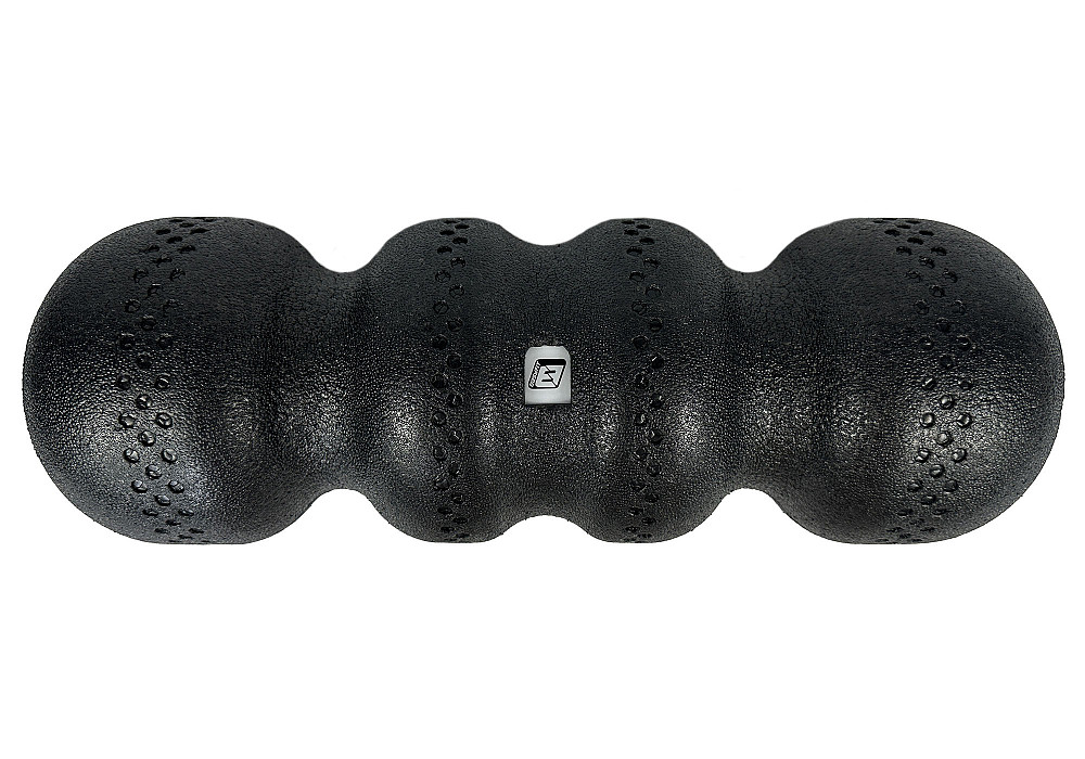 Масажний ролик EasyFit SlateShaper 45 см чорний Коломия - фото 1