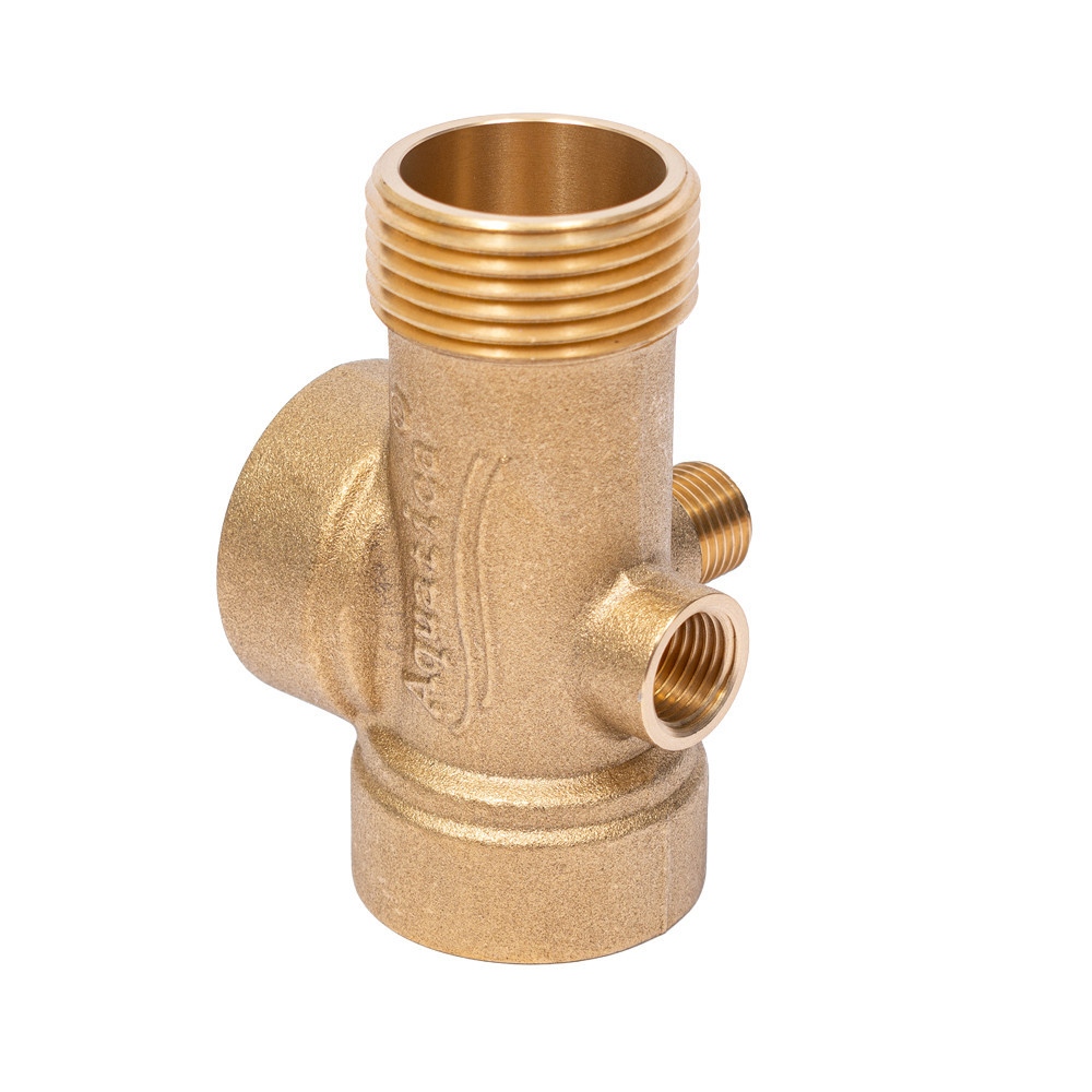 З'єднувач п'ятививідний 80 мм 1" М×1"F×1/4" M×1/4"F AQUATICA (779598) Київ - фото 8