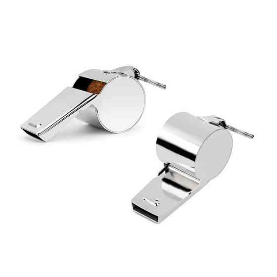 Набор металлических свистков Whistle NE-F-WRM 2 шт для судей, рефери, тренеров Винница