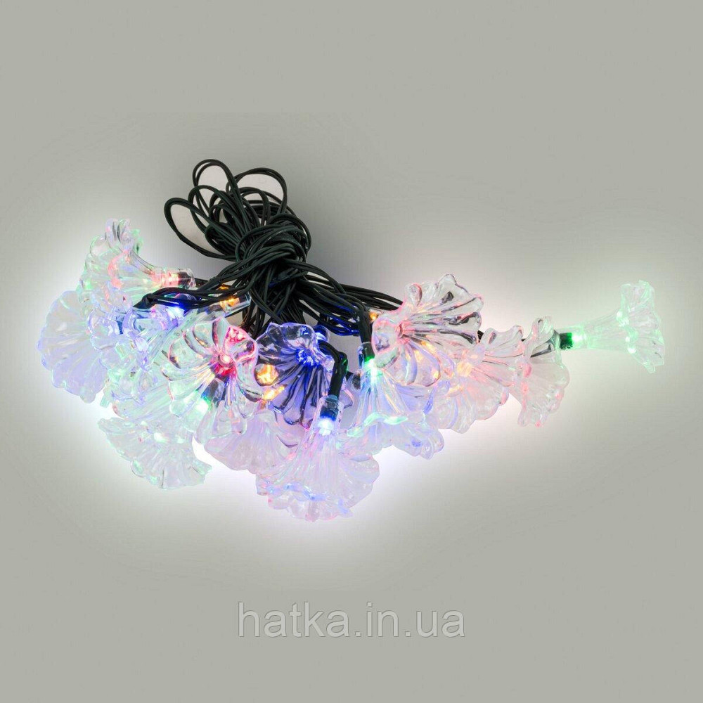 Садова гірлянда на сонячній батареї Sirius SL2885M-MG20 квітка Київ - фото 3