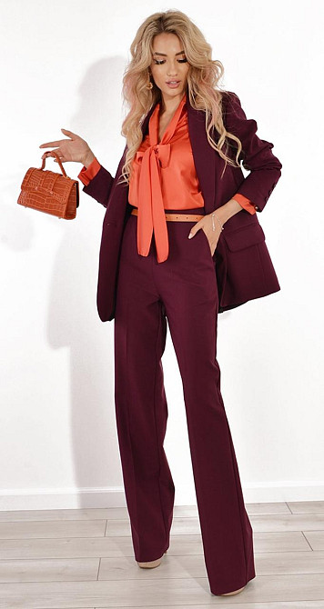 Класичний брючний костюм (42) Київ - фото 2