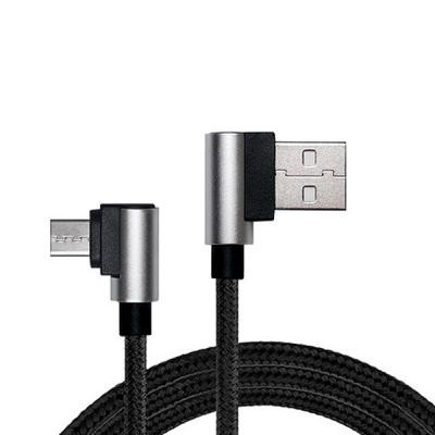 Дата кабель USB 2.0 AM to Micro 5P 1.0m Premium black REAL-EL (EL123500031) Винница - изображение 1