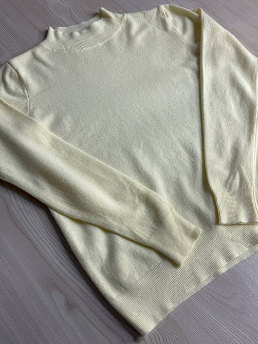 Светр жіночий A-N 106 водолазка гольф з коміром стійкою базовий, жовтий, one size Київ - фото 13