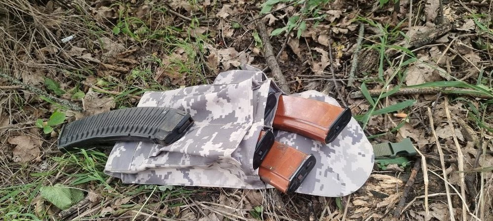 Підсумок подвійний для РПК та АК з кріпленням моллі (Molle), підсумок на 4 магазини на пояс рпс пікс Днепр - изображение 3