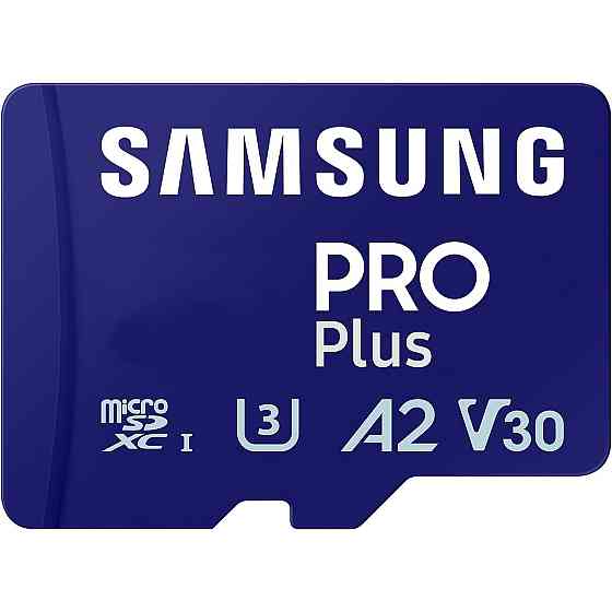 Картка пам'яті MicroSDXC 128 GB UHS-I/U3 Samsung Pro Plus R180/W130MB/s + OTG Card reader (MB-MD128SB/WW) ( 12411 ) Харків