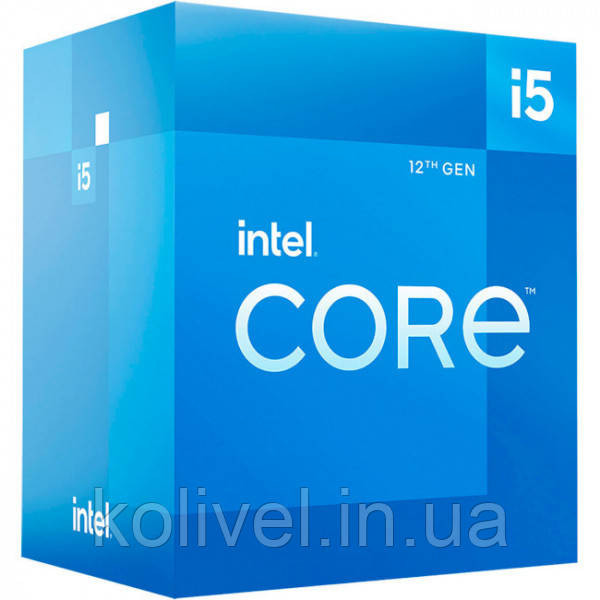 Core i5 2.5-4.4GHz/18MB BOX (LGA1700) i5-12400 (BX8071512400) Київ - фото 1