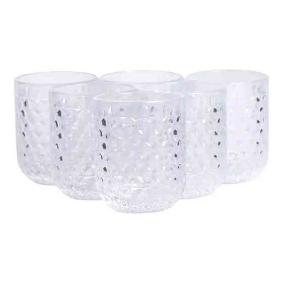 Набір прозорих стаканів 6 шт по 250 мл Київ