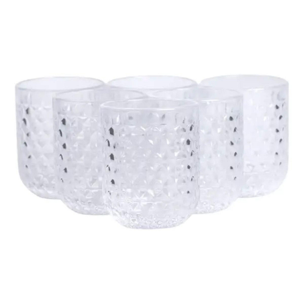 Набір прозорих стаканів 6 шт по 250 мл Київ - фото 2