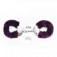 Наручники - Fetish Pleasure Fluffy Hand Cuffs Purple Sex Aura Київ