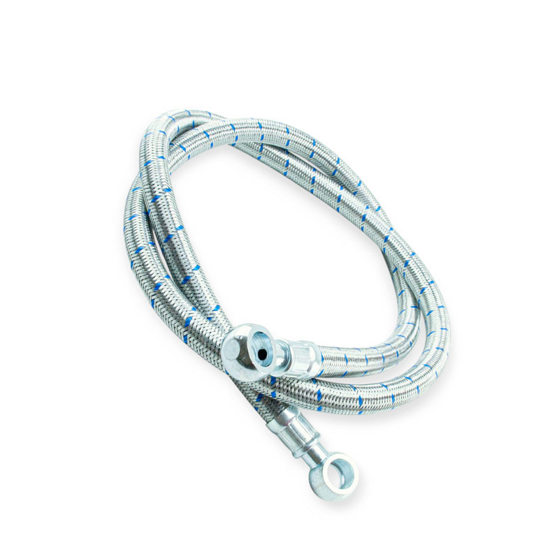 Шланг тиску нержавіючий. обплетення (болт 14) 130см низького Мукачево - фото 1