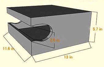 Підвіс для велосипеда "Габуан" мускат Миколаїв - фото 2