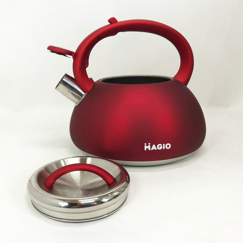 Хороший чайник для газової плити, Хороший чайник зі свистком зі свистком нержавіюча сталь MY-14 Львів - фото 7