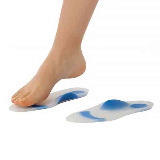 Силіконові ортопедичні устілки з високим підйомом анатомічні устілки SL249 Розмір XXL Кам'янець-Подільський