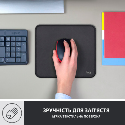 Коврик для мышки Logitech Mouse Pad Studio Series Graphite (956-000049) Винница - изображение 6