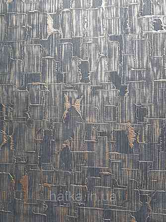 Шпалери вінілові на флізелін Erismann Casual Chic1.06х10 абстракція геометрія фігури лофт чорне золото 10260-10 Київ