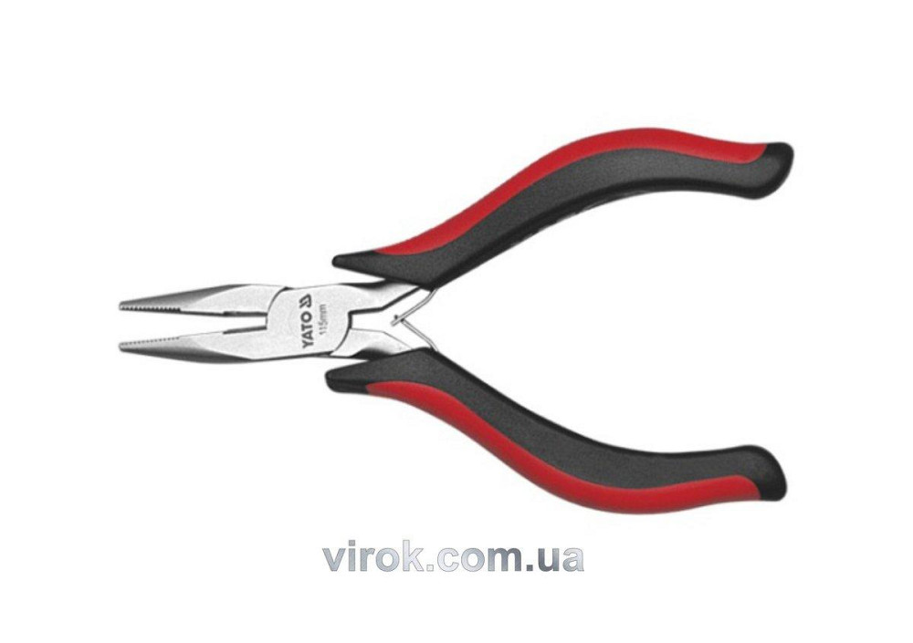 Тонкогубці нікельовані YATO l=115мм [6/120] Одеса - фото 1