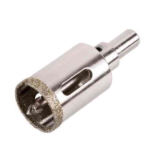 Свердло корончате алмазне по склу та кераміці 28мм з центрувальним свердлом Alloid Одеса