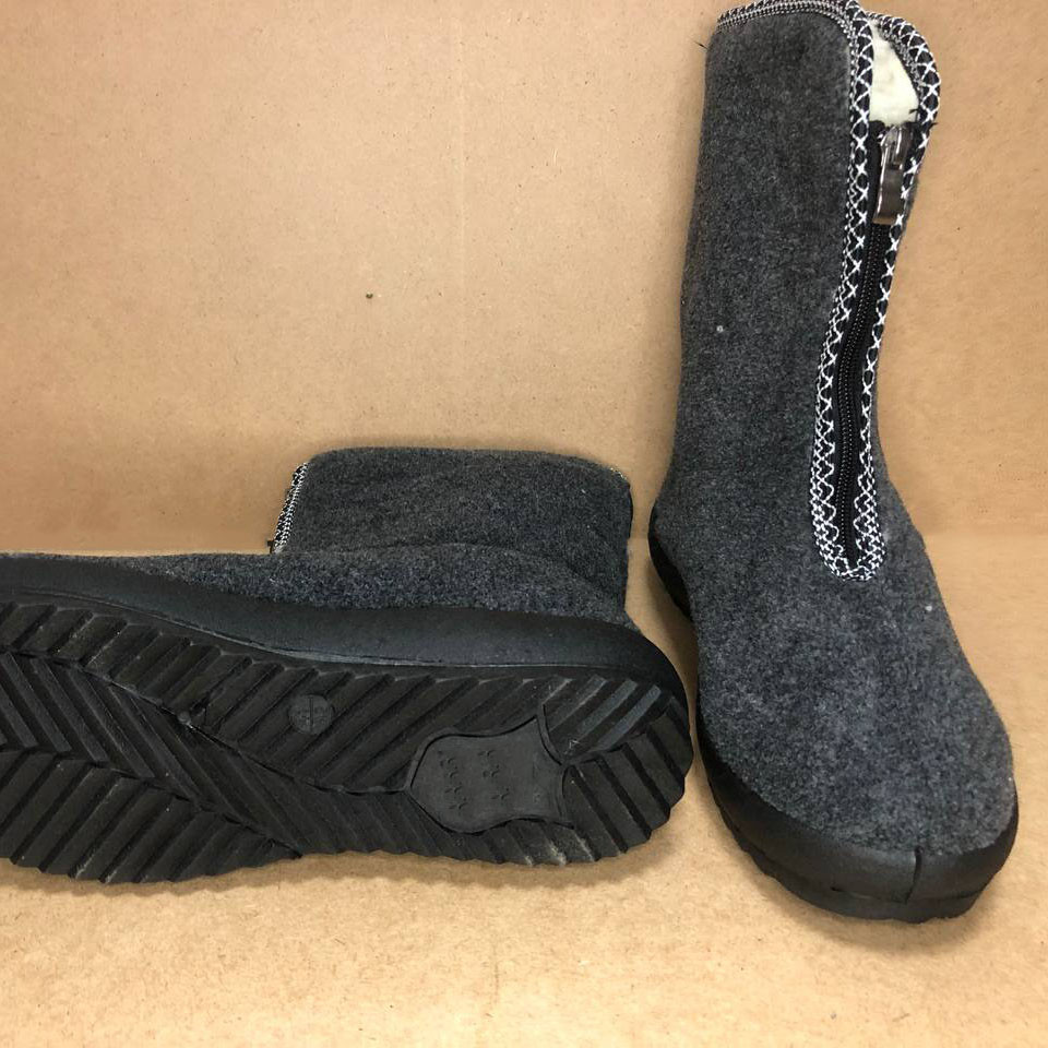 Женские дутики водонепроницаемые 39р 25см, Женские ботинки из нейлона пеночные галоши ON-15 Львов - изображение 5