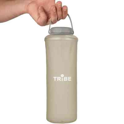 Пляшка для води Tribe Soft Bottle 1,5 л TPU м&apos;яка grey (T-FE-0024-grey) Вінниця