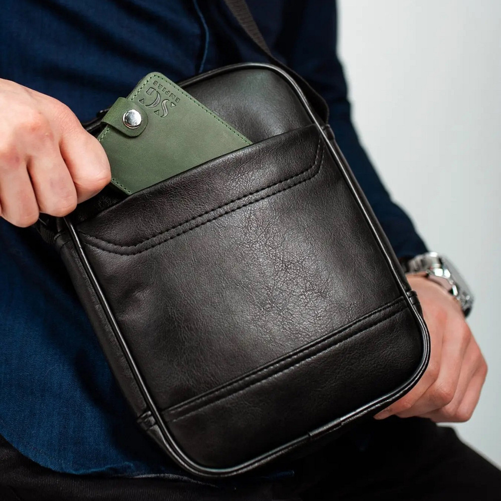 Сумка для документов удобная, Мужская небольшая сумка мессенджер, Сумки для документов GB-30 Львов - изображение 10