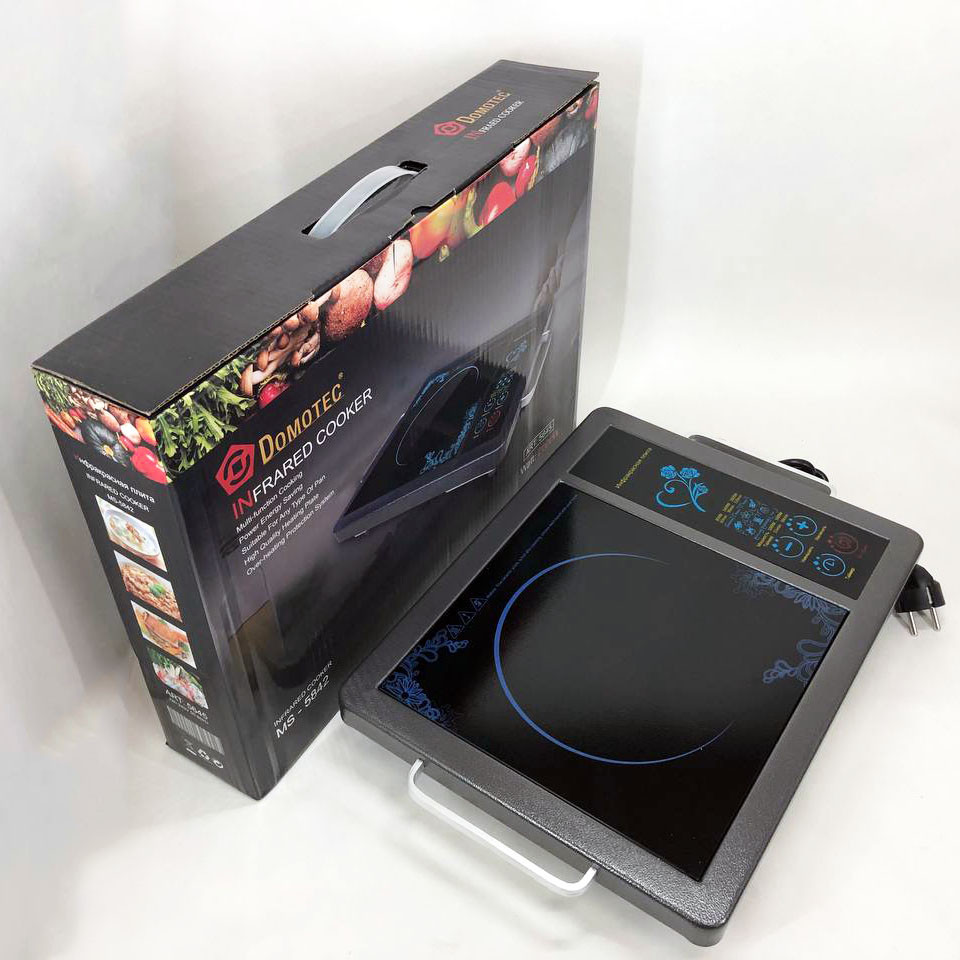 Плита на стол электрическая Domotec MS-5842 2000 Вт, Бытовая настольная плита для дома CJ-45 Львов - изображение 3