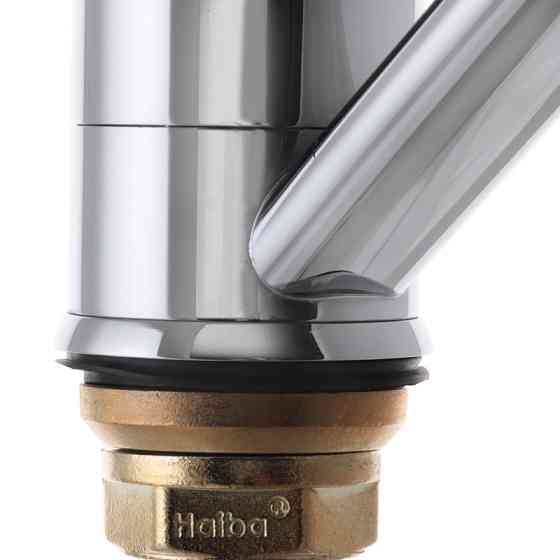 Кухонний змішувач Cron Magic 555 з чорною ручкою CR0108 Харків