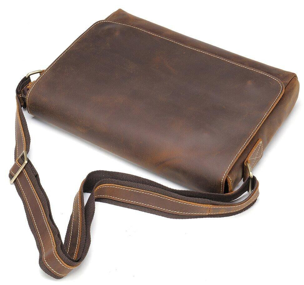 Сумка мужская коричневая (Vintage) Киев - изображение 19