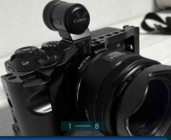 Фотоапарат: EOS M6 Mark2 + Canon 50 mm.+ mk- CAF4 MEKE Харків