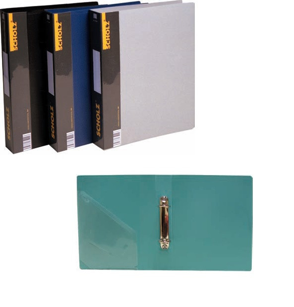 Папка на 2 кільця A5 "Scholz" 2,5см 5068 в асортименті, шт Київ - фото 1