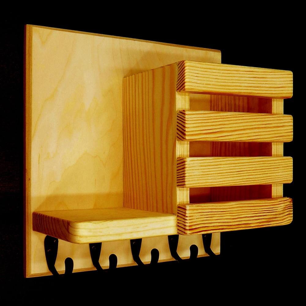 Ключница деревянная 