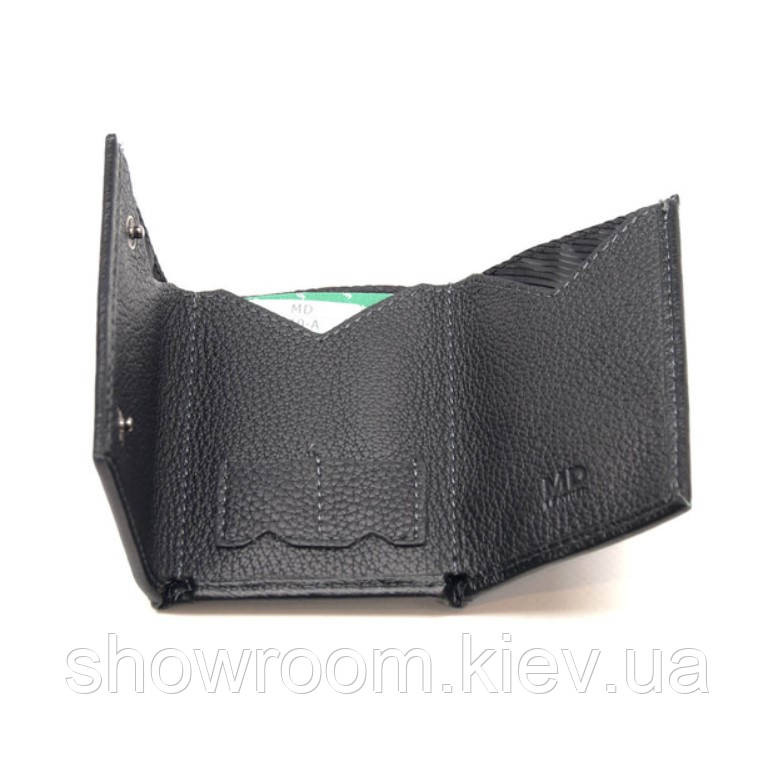 Кожаное мужское маленькое портмоне Marco Coverna (016) Киев - изображение 3