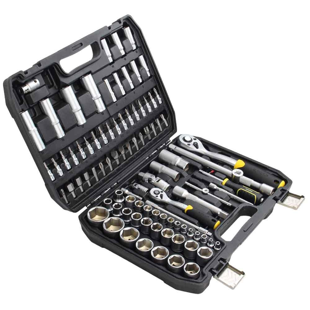 Набір насадок торцевих і біт 1/4", 1/2" 94шт CrV mid SIGMA (6003761) Київ - фото 2