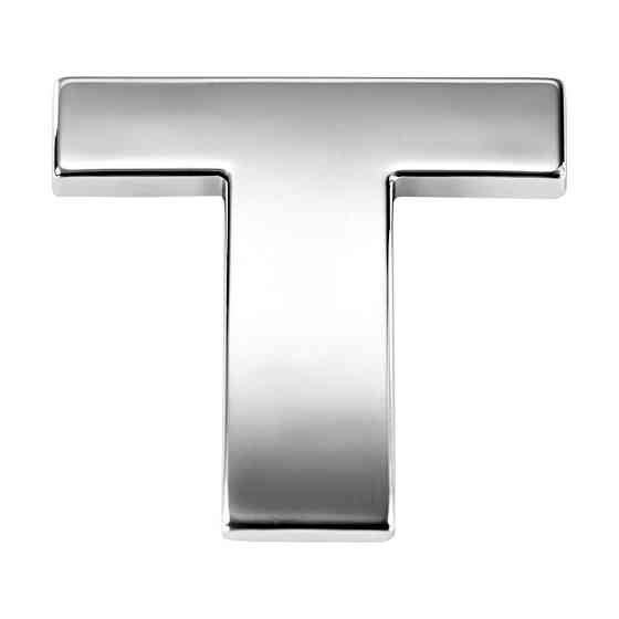 Наклейка 2 см Буква T Киев