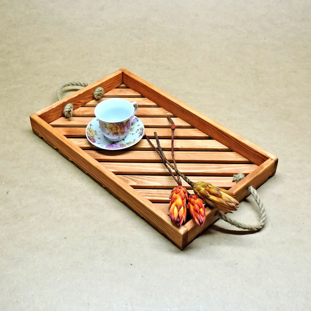 Поднос деревянный 