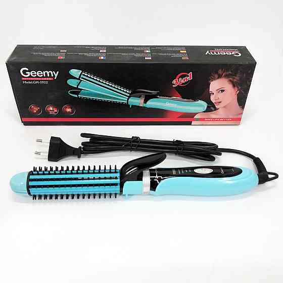 Плойка для створення гофре для волосся Gemei GM-2922 Багатофункціональні плойки волосся FE-13 Івано-Франківськ