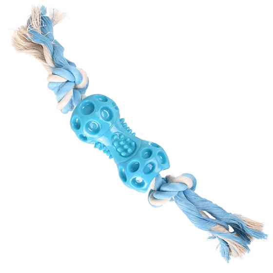 Flamingo Lindo Dumbbell With Rope ФЛАМИНГО ЛИНДО ГАНТЕЛЬ С КАНАТОМ игрушка для собак Киев
