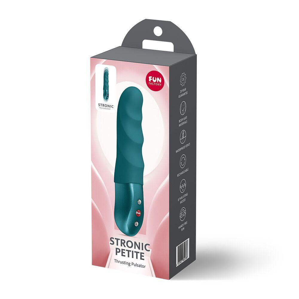 Мініпульсатор Fun Factory STRONIC PETITE Bottle Green, 8 режимів, підходить для початківців Sex Aura Київ - фото 8