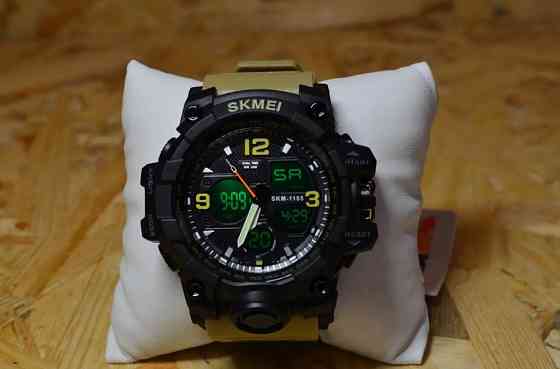 Мужские наручные часы Skmei Hamlet 1155 Хаки Киев