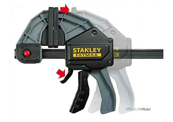 Струбцина самозатискна зі спусковим механізмом Stanley FatMax "XL"  l= 1250 мм, сила стиску- 270 кг Одеса