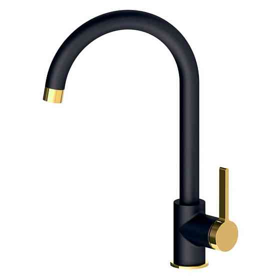 Змішувач для кухні VOLLE MORA de la noche+oro чорний/золото 1537.110126 Київ