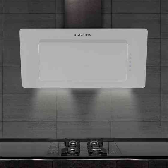 Вытяжка Lorea без насадки 90см 290 м³/ч Сенсорное стекло белое 90 | Белый (Германия, читать описание) Ровно