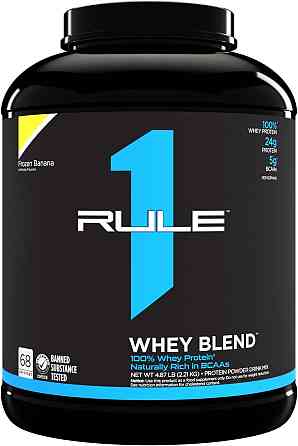 Протеїн Rule One Whey Blend 2.27 kg (Frozen banana) Луцьк