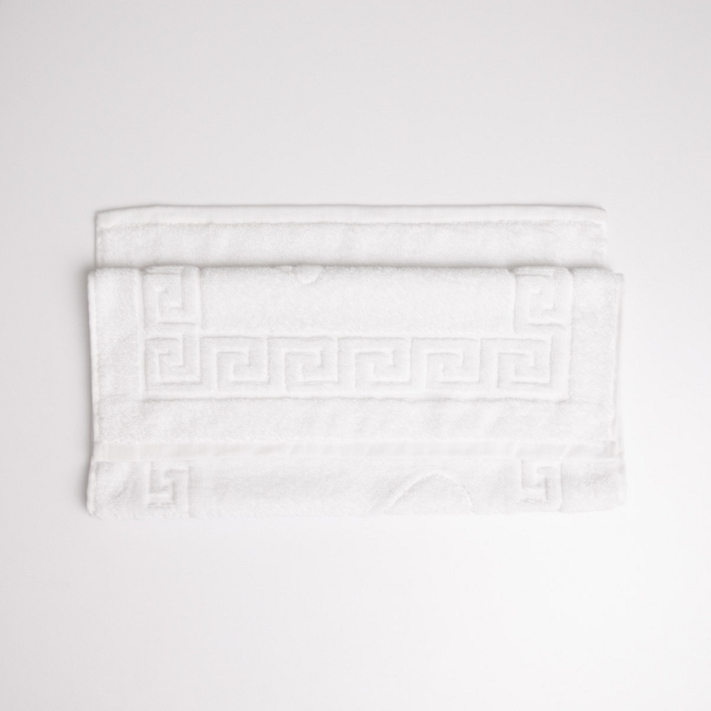 Махровий рушник для ніг GM Textile 50х70см 700г/м2 (Білий) Суми - фото 5
